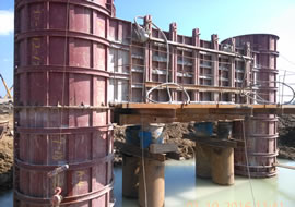 公路桥梁模板-系梁